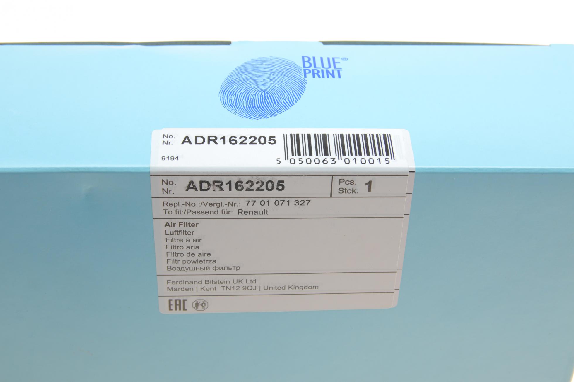 ADR162205 BLUE PRINT